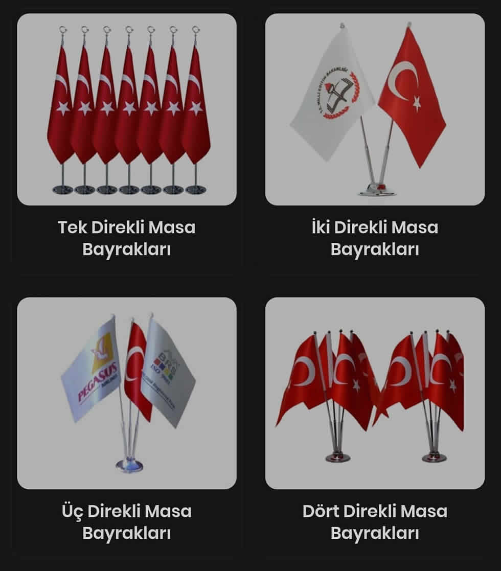 Masaüstü bayraklar